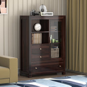 Gravion Book Shelf (Walnut Finish)