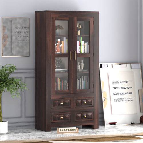 Fenlor Book Shelf (Walnut Finish)