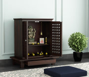 Ulvaris Sheesham Wood Home Temple (Honey Finish)