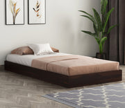 Harventis Sheesham Wood Single Bed Without Storage (Walnut Finish)