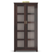 Halvion Book Shelf (Walnut Finish)