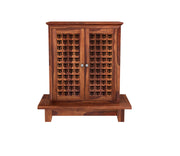 Ulvaris Sheesham Wood Home Temple (Honey Finish)