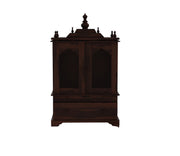Stendoris Sheesham Wood Home Temple (Honey Finish)