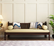 Fendril Sheesham Wood Divan with Mattress (Honey Finish)