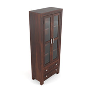 Elveris Book Shelf (Walnut Finish)