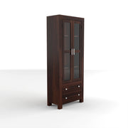 Elveris Book Shelf (Walnut Finish)