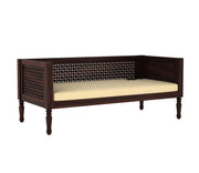 Harvyn Sheesham Wood Divan with Mattress (Honey Finish)