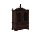 Stendoris Sheesham Wood Home Temple (Honey Finish)