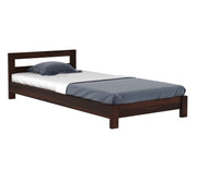 Silvorn Sheesham Wood Single Bed Without Storage (Walnut Finish)