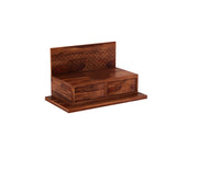 Wynthor Sheesham Wood Home Temple (Honey Finish)