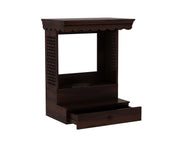 Vexorin Sheesham Wood Home Temple (Honey Finish)