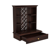 Thalvion Sheesham Wood Home Temple (Honey Finish)