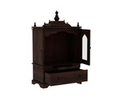 Stendoris Sheesham Wood Home Temple (Honey Finish)