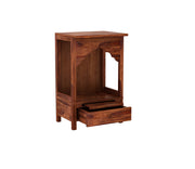 Elvarin Sheesham Wood Home Temple (Honey Finish)