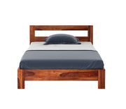 Silvorn Sheesham Wood Single Bed Without Storage (Honey Finish)