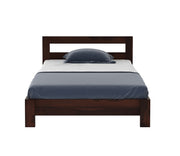 Silvorn Sheesham Wood Single Bed Without Storage (Walnut Finish)