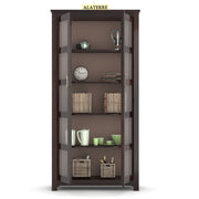 Halvion Book Shelf (Walnut Finish)