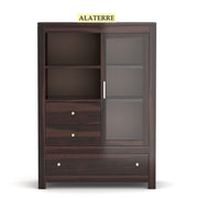 Gravion Book Shelf (Walnut Finish)