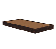 Harventis Sheesham Wood Single Bed Without Storage (Walnut Finish)