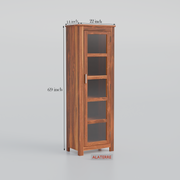 Lavion Book Shelf (Honey Finish)