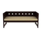 Korvenis Sheesham Wood Divan with Mattress (Honey Finish)
