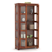 Halvion Book Shelf (Honey Finish)