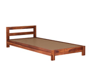 Silvorn Sheesham Wood Single Bed Without Storage (Honey Finish)