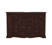 Drethor Sheesham Wood Cabinet and Sideboard (Walnut Finish)