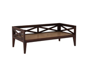 Ilexor Sheesham Wood Divan with Mattress (Honey Finish)