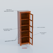 Lavion Book Shelf (Honey Finish)