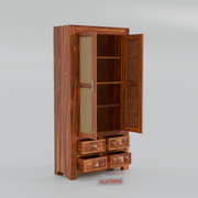 Jorinth Book Shelf (Honey Finish)