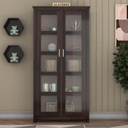 Halvion Book Shelf (Walnut Finish)