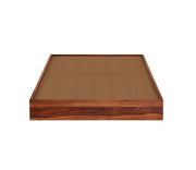 Harventis Sheesham Wood Single Bed Without Storage (Honey Finish)