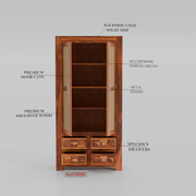 Jorinth Book Shelf (Honey Finish)
