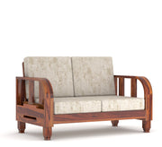 Xenthor 6 Seater Solid Wood Sofa (Honey Finish)