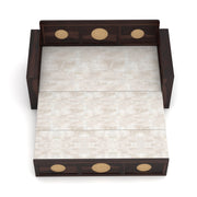 Hoventhos Sheesham Wood 3 Seater Sofa Bed With Storage (Walnut Finish)