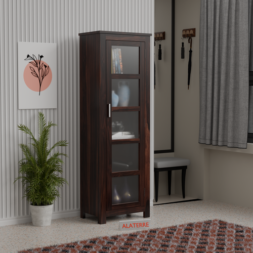 Lavion Book Shelf (Walnut Finish)