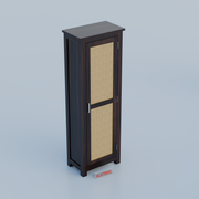 Krendros Book Shelf (Walnut Finish)