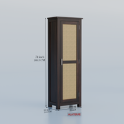 Krendros Book Shelf (Walnut Finish)