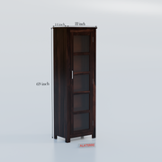 Lavion Book Shelf (Walnut Finish)