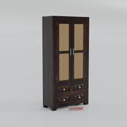 Jorinth Book Shelf (Walnut Finish)
