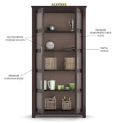 Halvion Book Shelf (Walnut Finish)