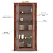 Halvion Book Shelf (Honey Finish)