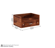 Xelvion Sheesham Wood Home Temple (Honey Finish)