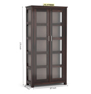 Halvion Book Shelf (Walnut Finish)